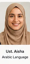 Ustadha Aisha, Arabic Language teacher at Bayan Academy